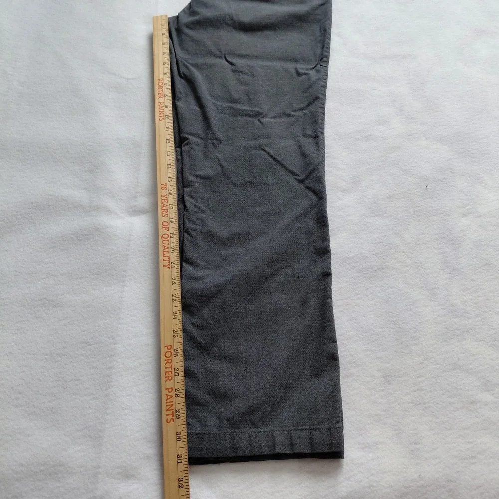 Banana Republic Kentfield Pant Gray 36x34 Cotton Chinos